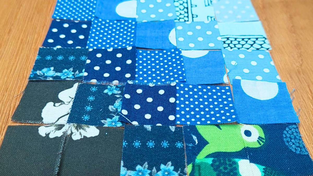 How to Make a Watercolor Quilt Pattern for Beginners Sew Easy by Sandy