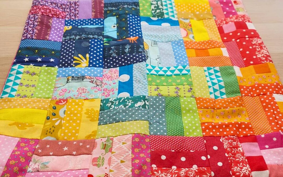 How to Make a Color Wash Quilt Using Fabric Scraps