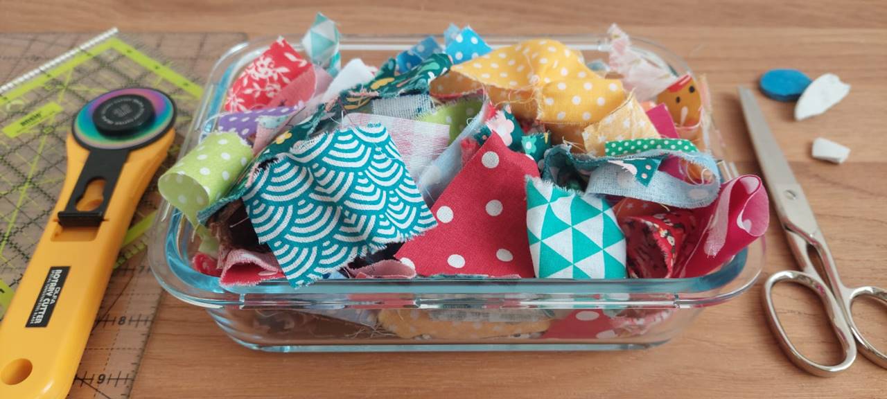 What to make with small fabric scraps