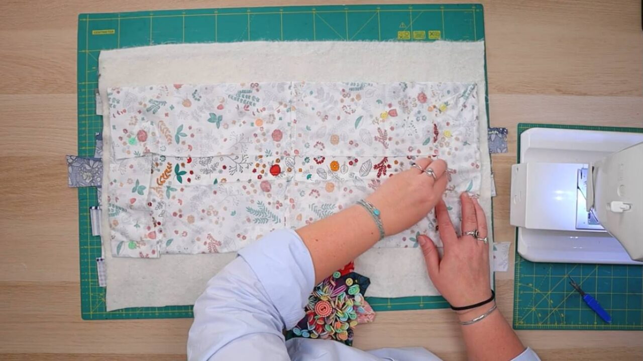 How to Sew a Plus Sign Quilt Pattern Sew Easy by Sandy