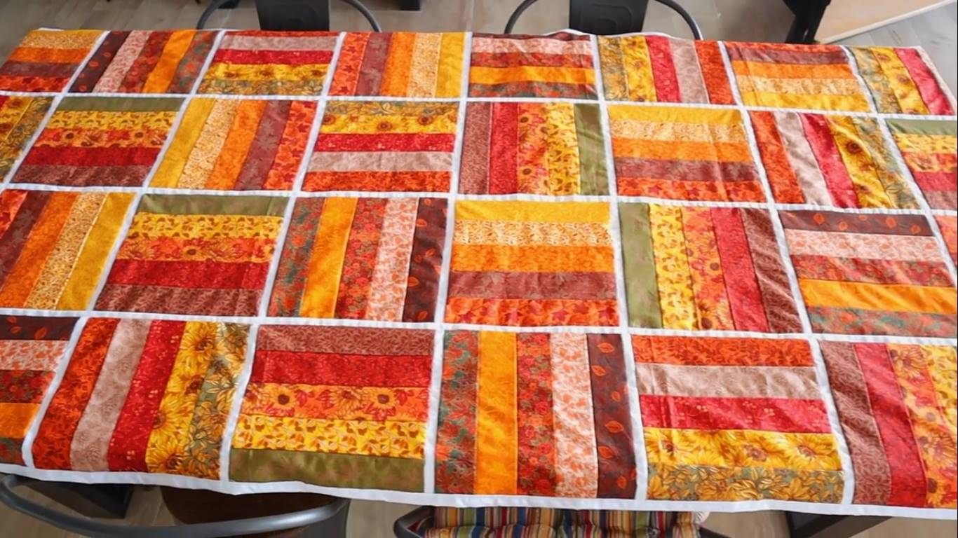 fastest quilt step 14: And that's it!